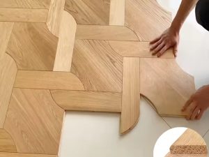 France Antique Nougat Brushed Flooring – Elegant Hardwood Parquet
