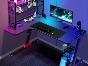 New L-Type Game Computer Desk – Home Competitive & Office Desk