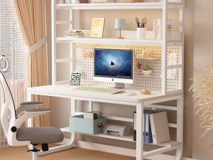 New Computer Table – Double Gaming Desk with Technology Sensor Board