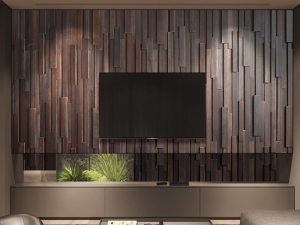 Rapin Trojan TV Background Wall - B & B Vision Decoration