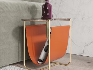 Creative Marble Demonday End Table – A Fusion of Artistry and Luxury
