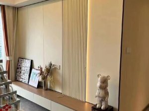 Wooden Noodle Carbon Crystal Panel – Elegant and Modern Design