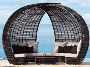 Outdoor leisure lying bed